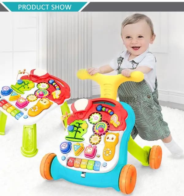 واکر ٢ کاره Musical stroller