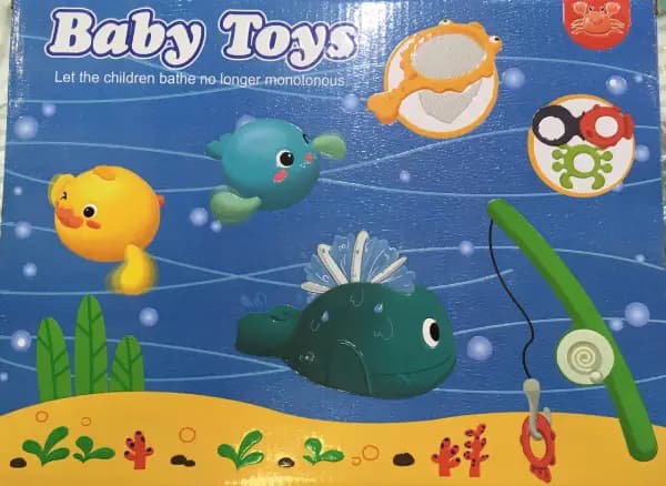 ست اسباب بازی حمام baby toys — تصویر ۳