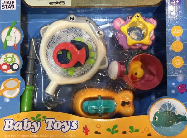 ست اسباب بازی حمام baby toys