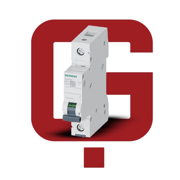 5sl6150-7 کلید مینیاتوری زیمنس 50 آمپر تک پل ، تیپ C