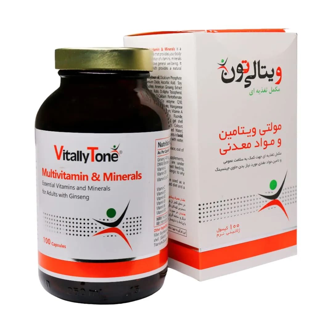کپسول مولتی ویتامین مینرال ویتالی تون 100 عددی