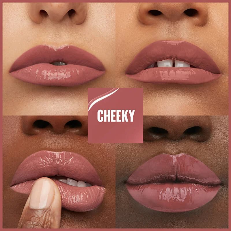 رژ لب مایع میبلین 35 Cheeky — تصویر ۴