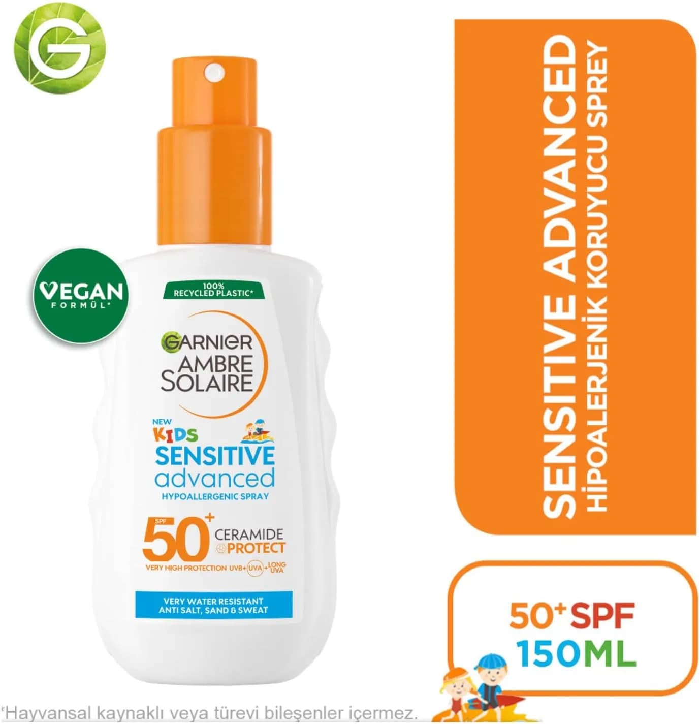 اسپری ضد آفتاب کودکان گارنیر SPF50 — تصویر ۳