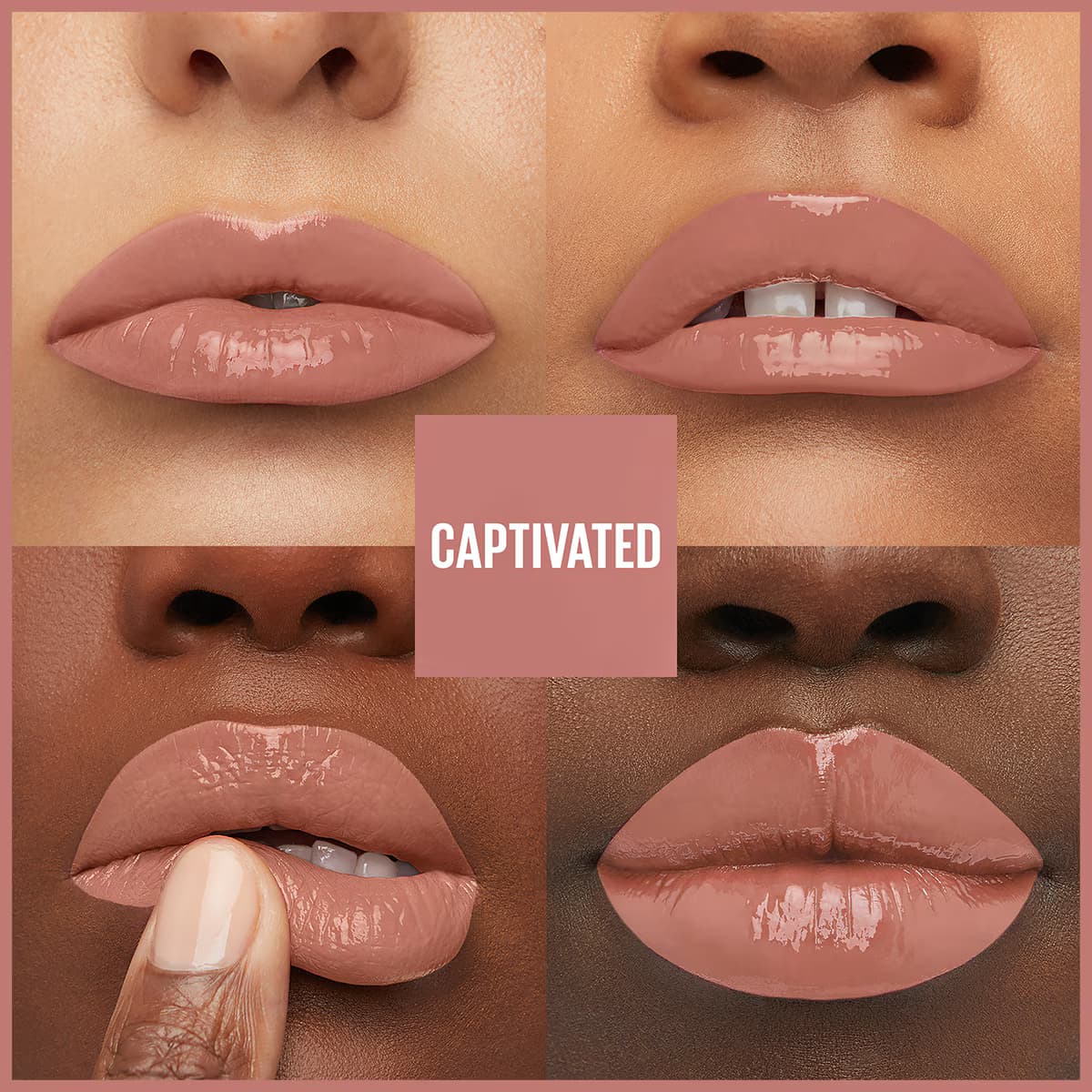 رژ لب مایع میبلین 95 Captivated — تصویر ۴
