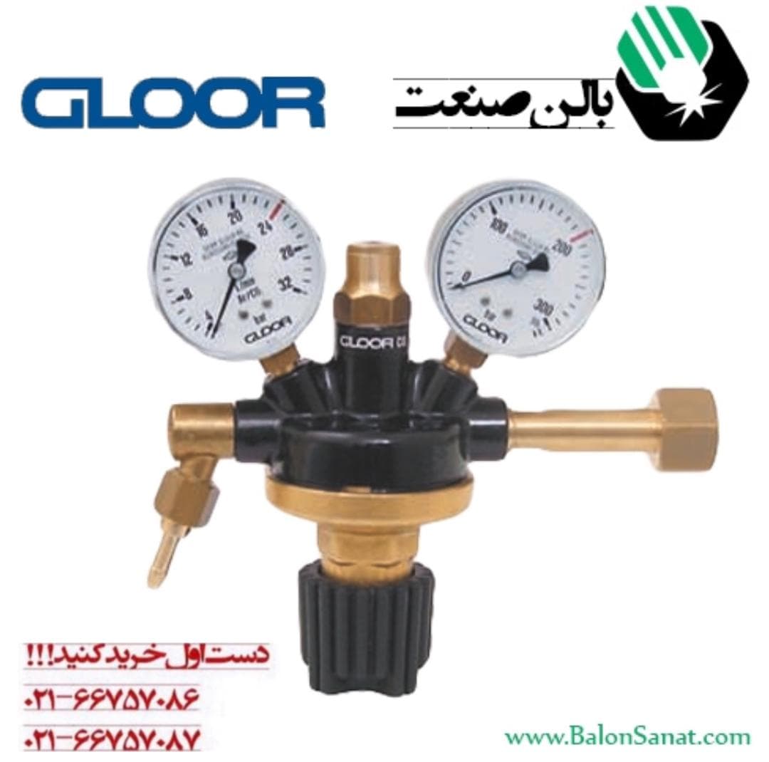 مانومتر co2 ( دی اکسید کربن ) گلور سوئیس — تصویر ۲