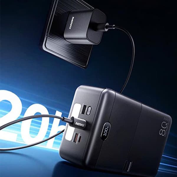 پاوربانک ریمکس 80000 میلی آمپر RPP-118 — تصویر ۸