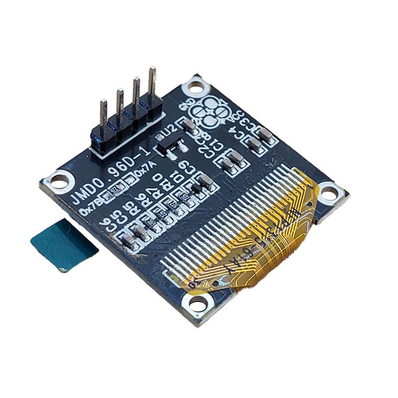 ماژول نمایشگر 0.96 OLED با رزولوشن 64*128 با کنترلر SSD1306 آبی — تصویر ۵