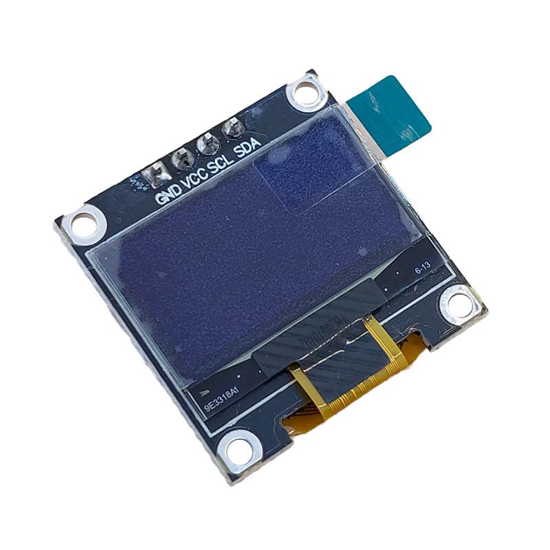 ماژول نمایشگر 0.96 OLED با رزولوشن 64*128 با کنترلر SSD1306 آبی — تصویر ۴