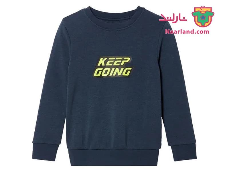بلوز دورس پسرانه لوپیلو طرح Keep going – Stay cool رنگبندی — تصویر ۲