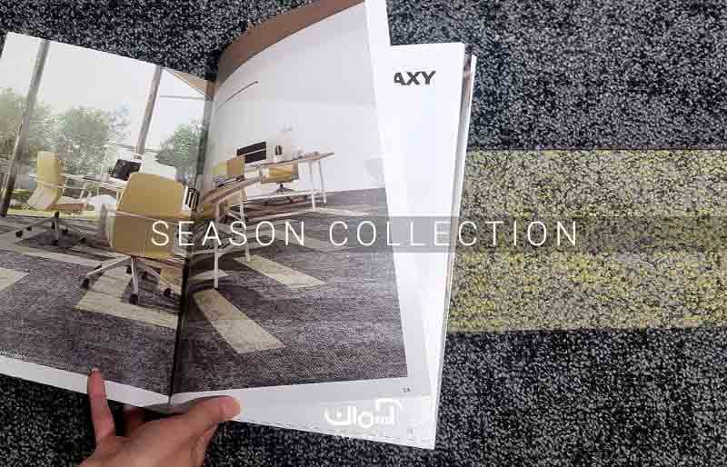 موکت اداری تایلی VOGUE سری Season کد Winter-4304 — تصویر ۳