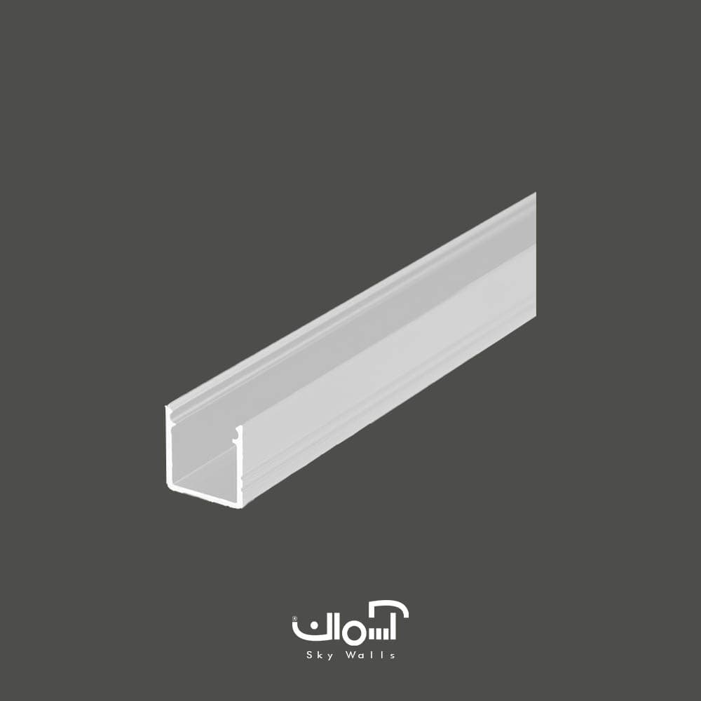 پروفیل لاین نوری روکار عرض 16 میل تک لاین — تصویر ۳