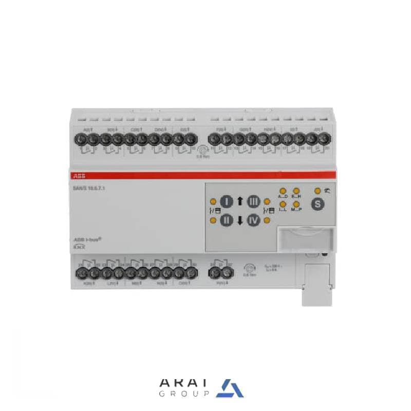 رله هوشمند 16 کانال روشنایی و پرده ABB مدل SAH/S16.6.7.1