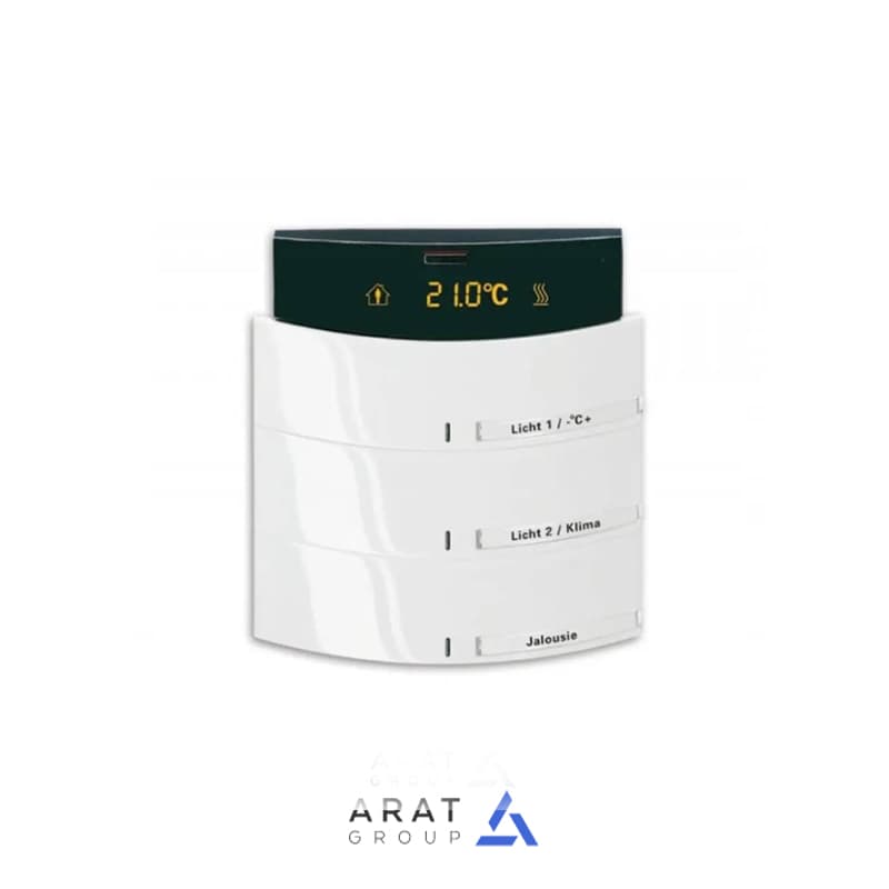 کلید هوشمند 6 پل مدل Busch-Triton سفید برند ABB