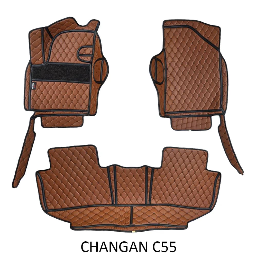 کفپوش 6 بعدی مدل گلدوزی چانگان CS55 پلاس آذین فرش — تصویر ۱۲