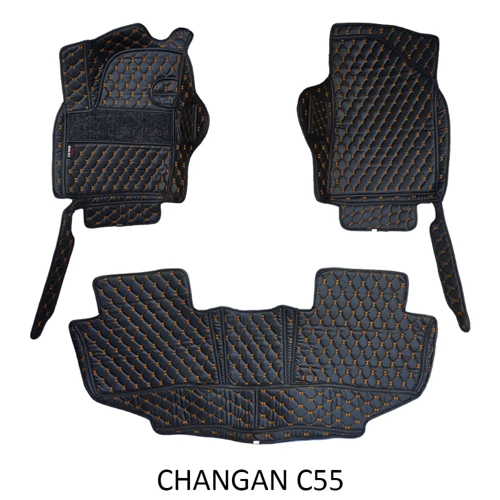 کفپوش 6 بعدی مدل گلدوزی چانگان CS55 پلاس آذین فرش — تصویر ۱۱