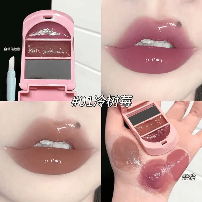 پالت رژ لب ژله‌ای طرح موبایل Cappuvini — تصویر ۳