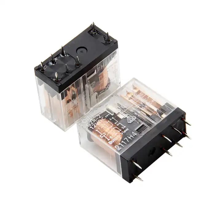 رله شیشه ای 24 ولت 8 پین برند Omron مدل G2R-2 24VDC — تصویر ۲