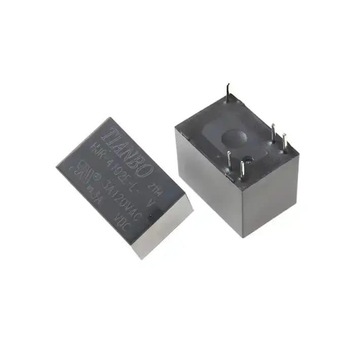 رله مخابراتی 12 ولت 5 پین برند TIANBO مدل HJR-4102E-L-12V — تصویر ۲