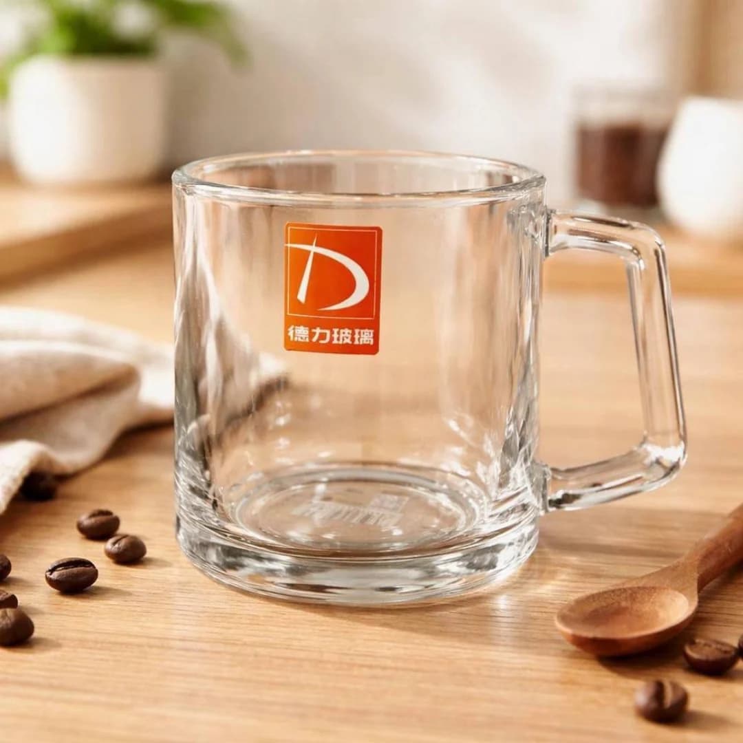 لیوان دسته دار دلی Deli شفاف و ضخيم كد tz401