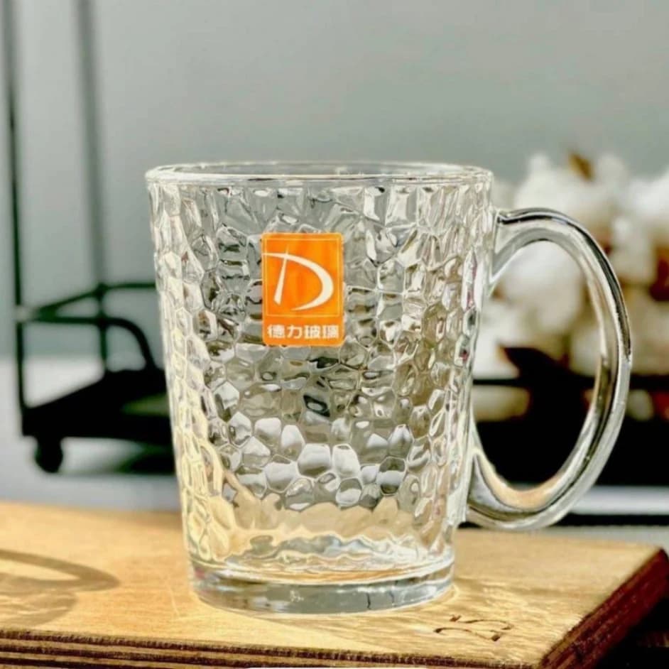 لیوان دسته دار دلی Deli شفاف و ضخيم كد TZ2829A
