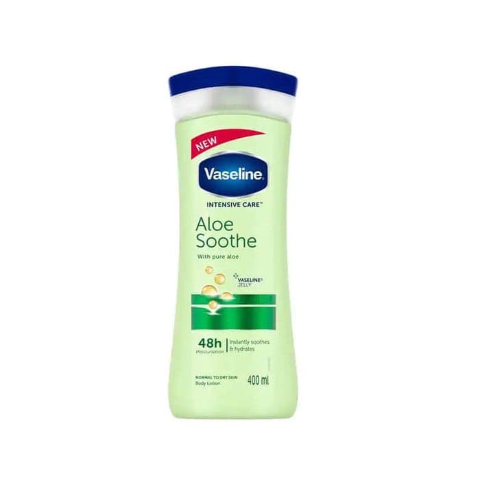 لوسیون بدن وازلین مدل Aloe Smooth حجم 400 میلی لیتر