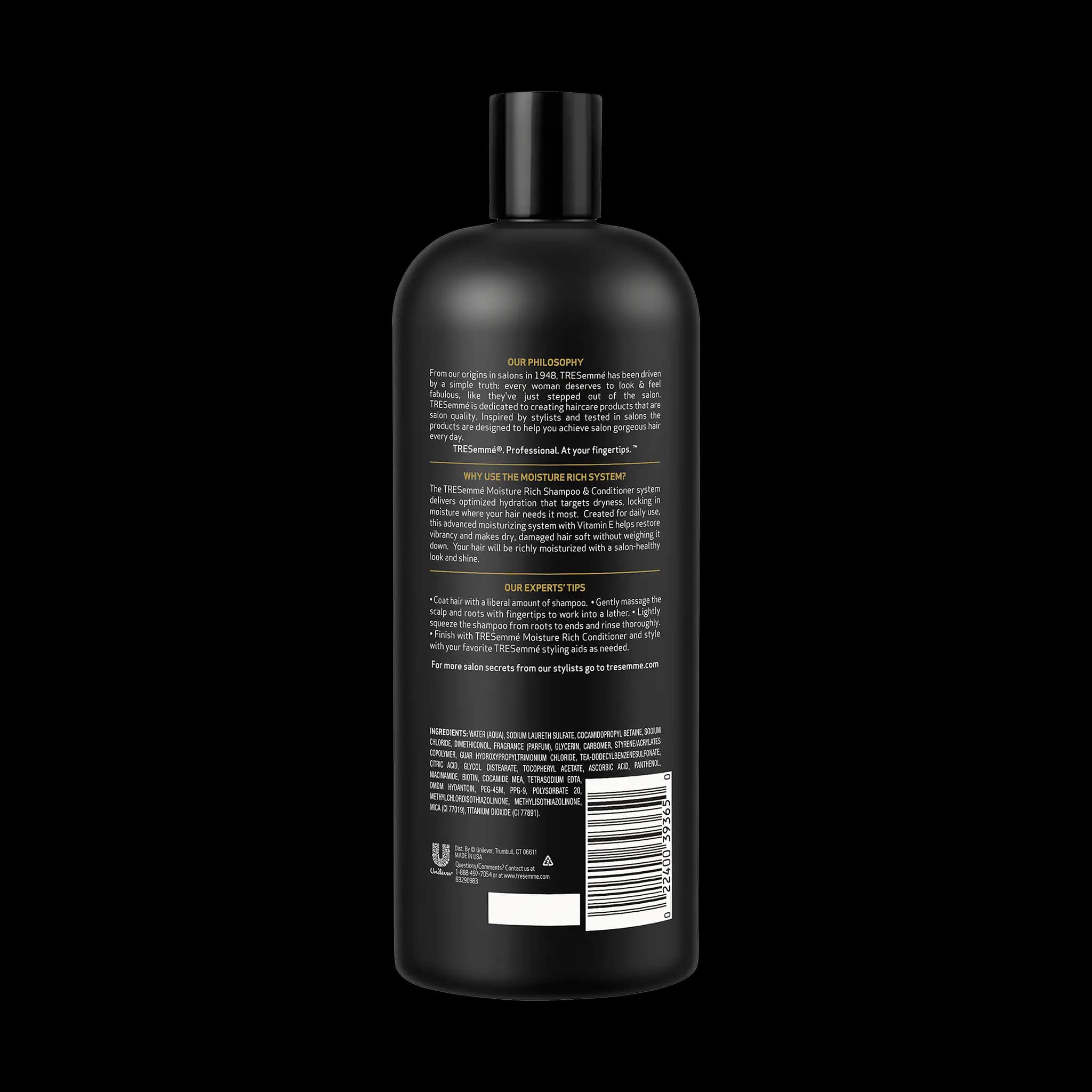 شامپو مرطوب کننده و آبرسان ترزمه مدل Moisture Rich — تصویر ۲