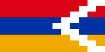 پرچم کشور جمهوری آرتساخ