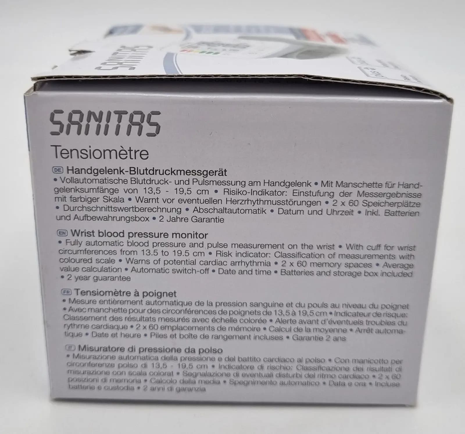 دستگاه فشار سنج مچی سانیتاس Sanitas آلمان SBC 22 — تصویر ۵