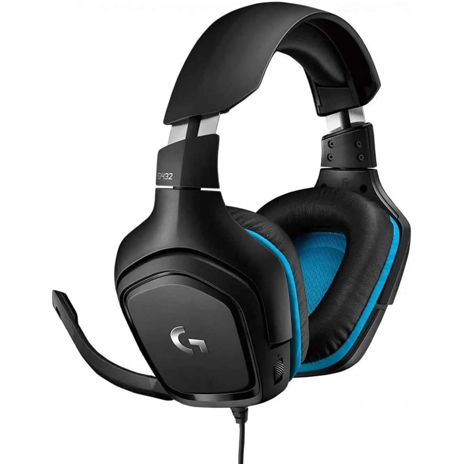 هدست (هدفون) گیمینگ باسیم 7.1 لاجیتک Logitech مدل G432 | Surround Sound