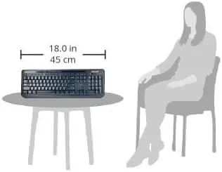 کیبورد سیم دار مایکروسافت سفارش آلمان بدون کارتن Microsoft | Wired Desktop 600 — تصویر ۲
