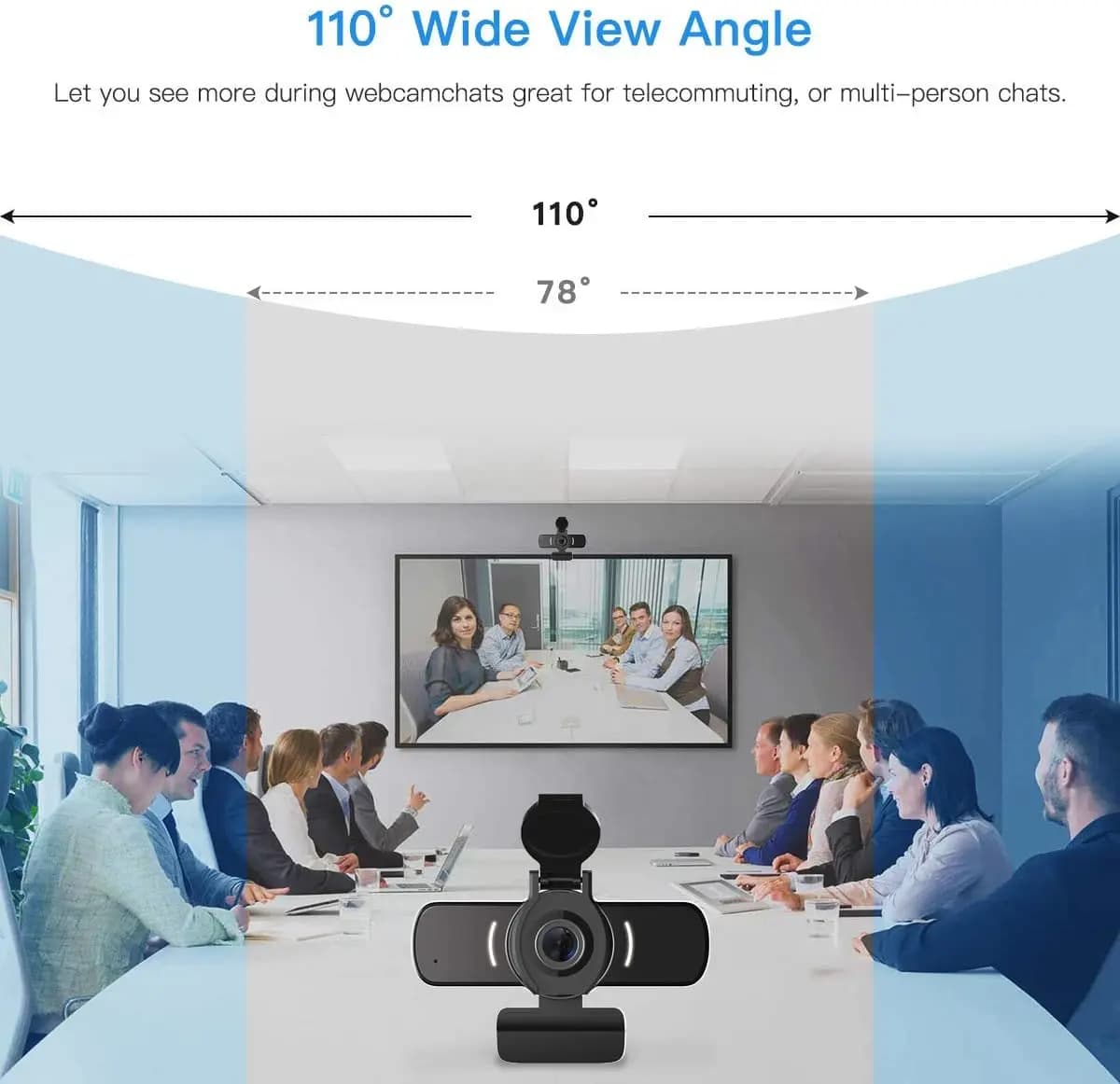 وب کم مدل Larmtek FHD 1080p — تصویر ۳