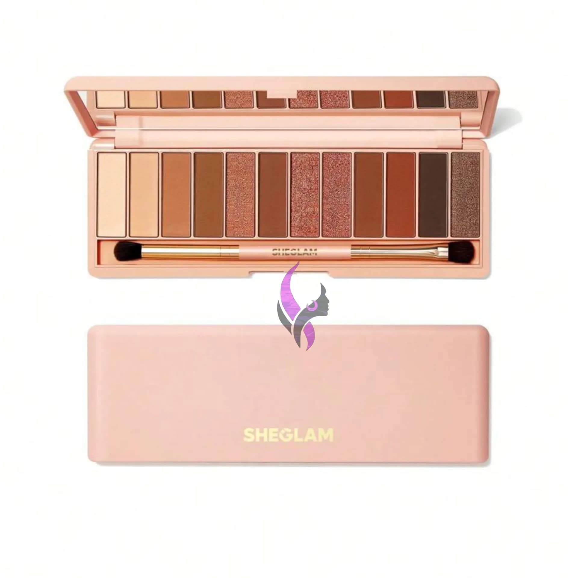 پالت سایه 12 رنگ مدل BURGUNDY شیگلم SHEGLAM