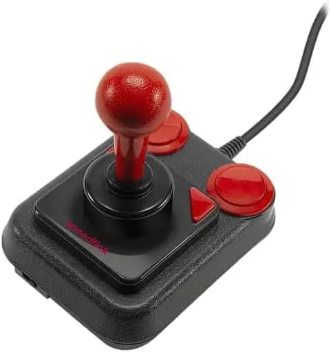 دسته بازی COMPETITION PRO EXTRA SL 650212 BKRD USB JOYSTICK SPEEDLINK – استوک — تصویر ۴