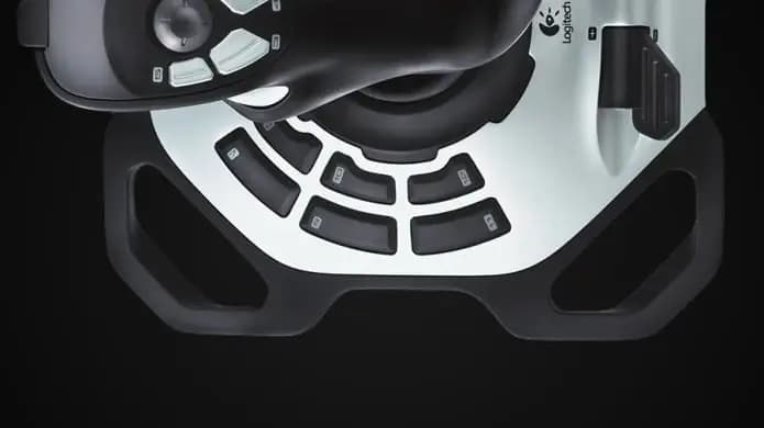 دسته بازی لاجیتک (جوی استیک) مدل Logitech G Extreme 3D PRO Joystick — تصویر ۴