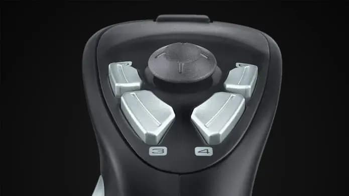 دسته بازی لاجیتک (جوی استیک) مدل Logitech G Extreme 3D PRO Joystick — تصویر ۵