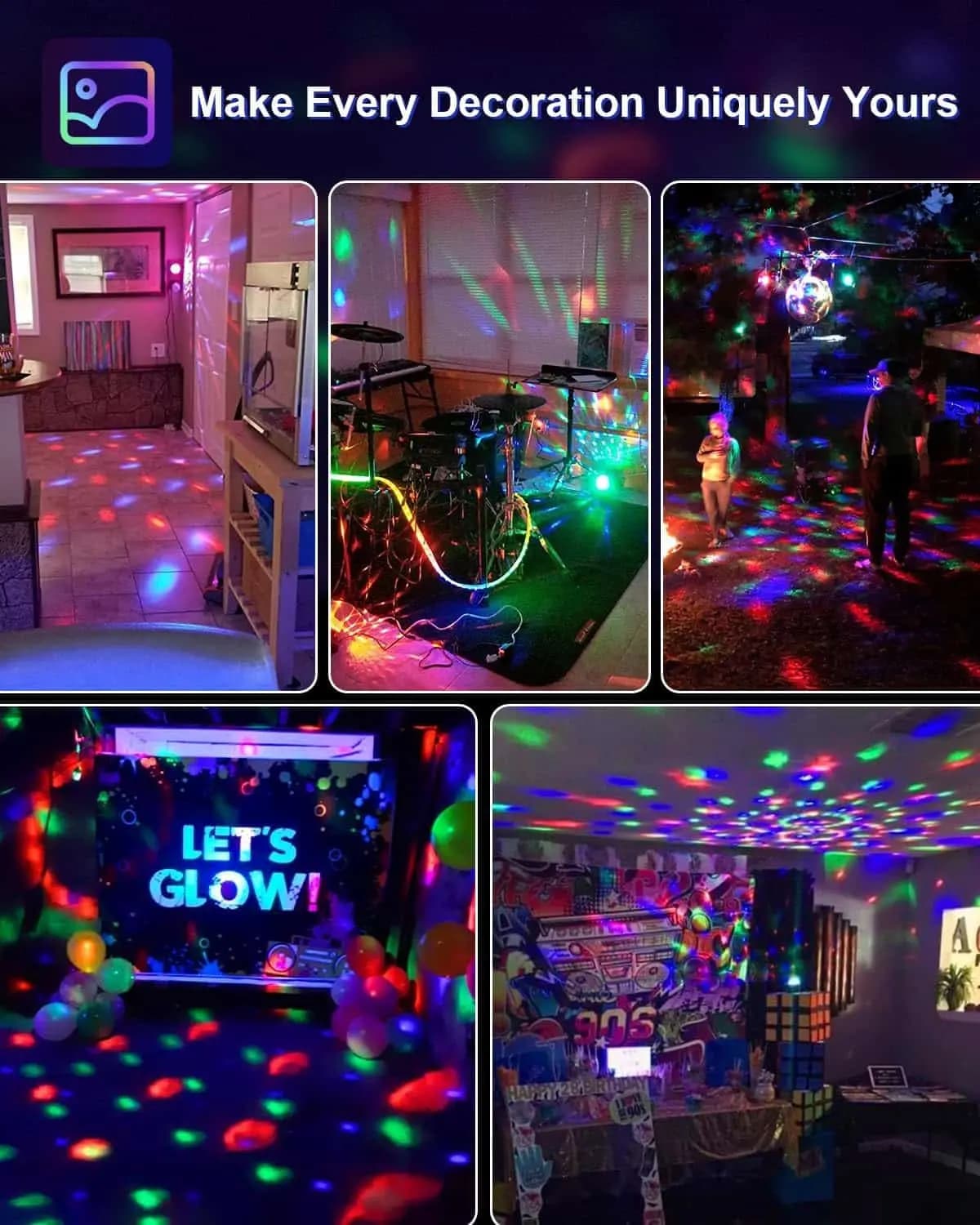 رقص نور مدل LED Party Light | Dance Light Model LED Light — تصویر ۵