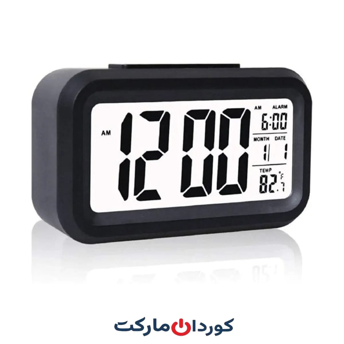 ساعت زنگ دار چند منظوره دیجیتال هوشمند با نور پس زمینه | LED Digital Clock