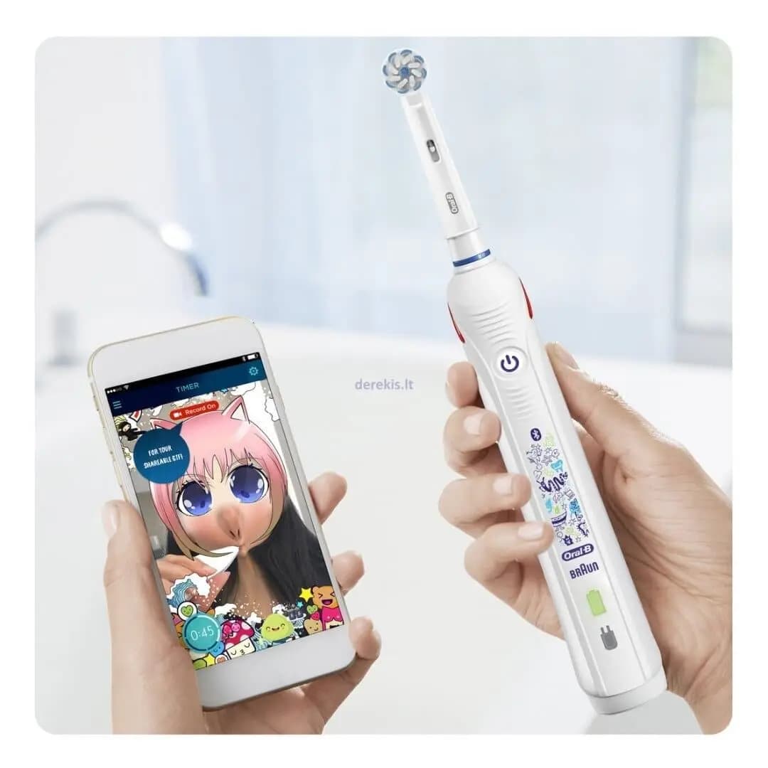 مسواک برقی اورال بی براون شارژی Braun Oral-B Junior Smart — تصویر ۲