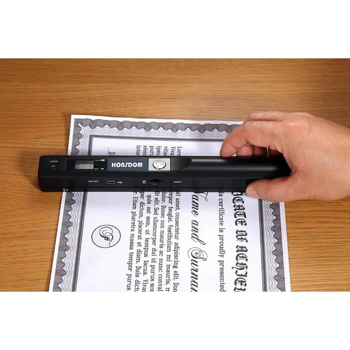 اسکنر دستی / پرتابل Portable iScan HD Wand Document/Image Scanners — تصویر ۲