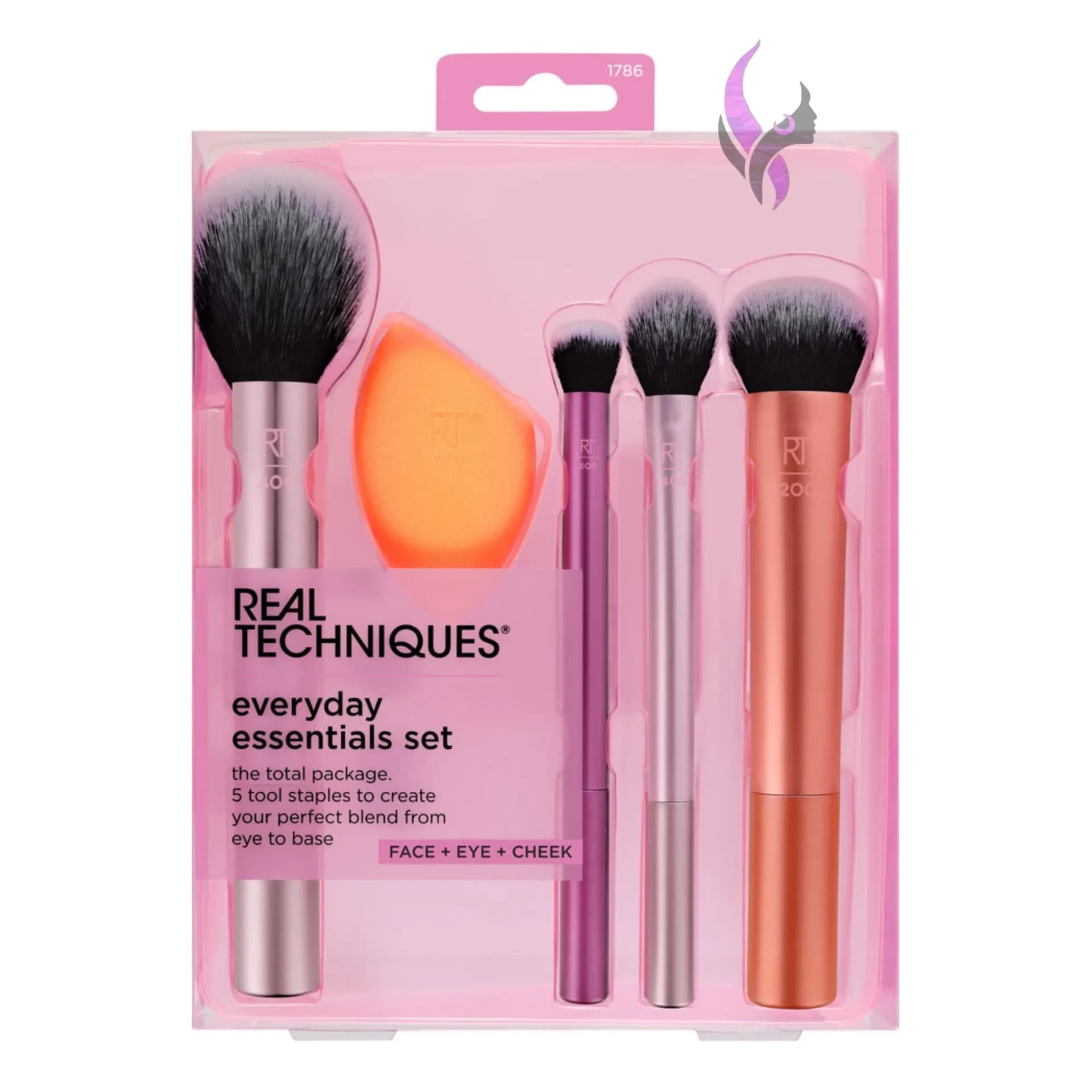 ست براش و پد 5 عددی مدل Everyday ریل تکنیک Real Techniques