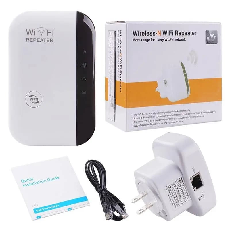 تقویت کننده و توسعه دهنده وای فای Wireless-N WiFi Repeater – 300Mbps — تصویر ۲
