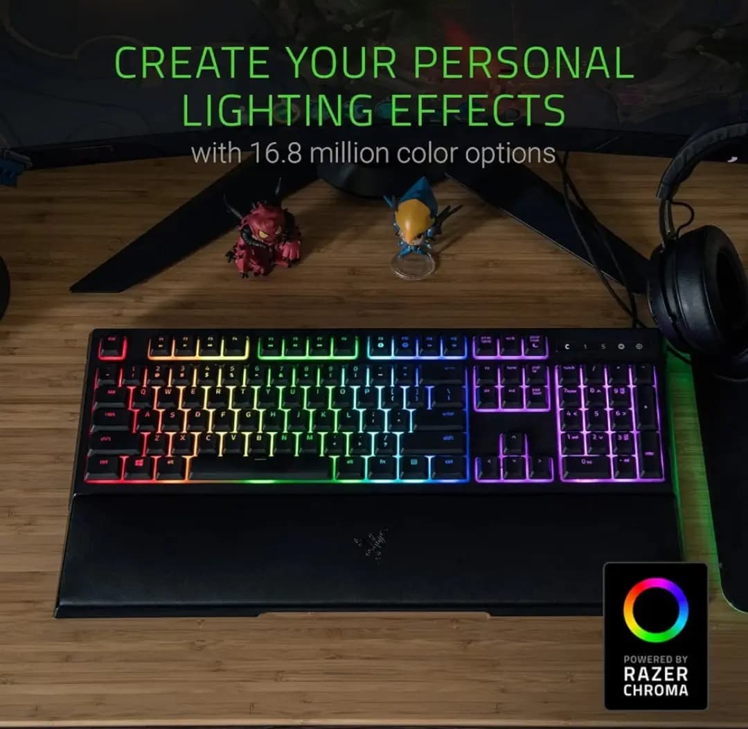 کیبورد گیمینگ ریزر – Razer Ornata Chroma Gaming Keyboard RGB — تصویر ۴