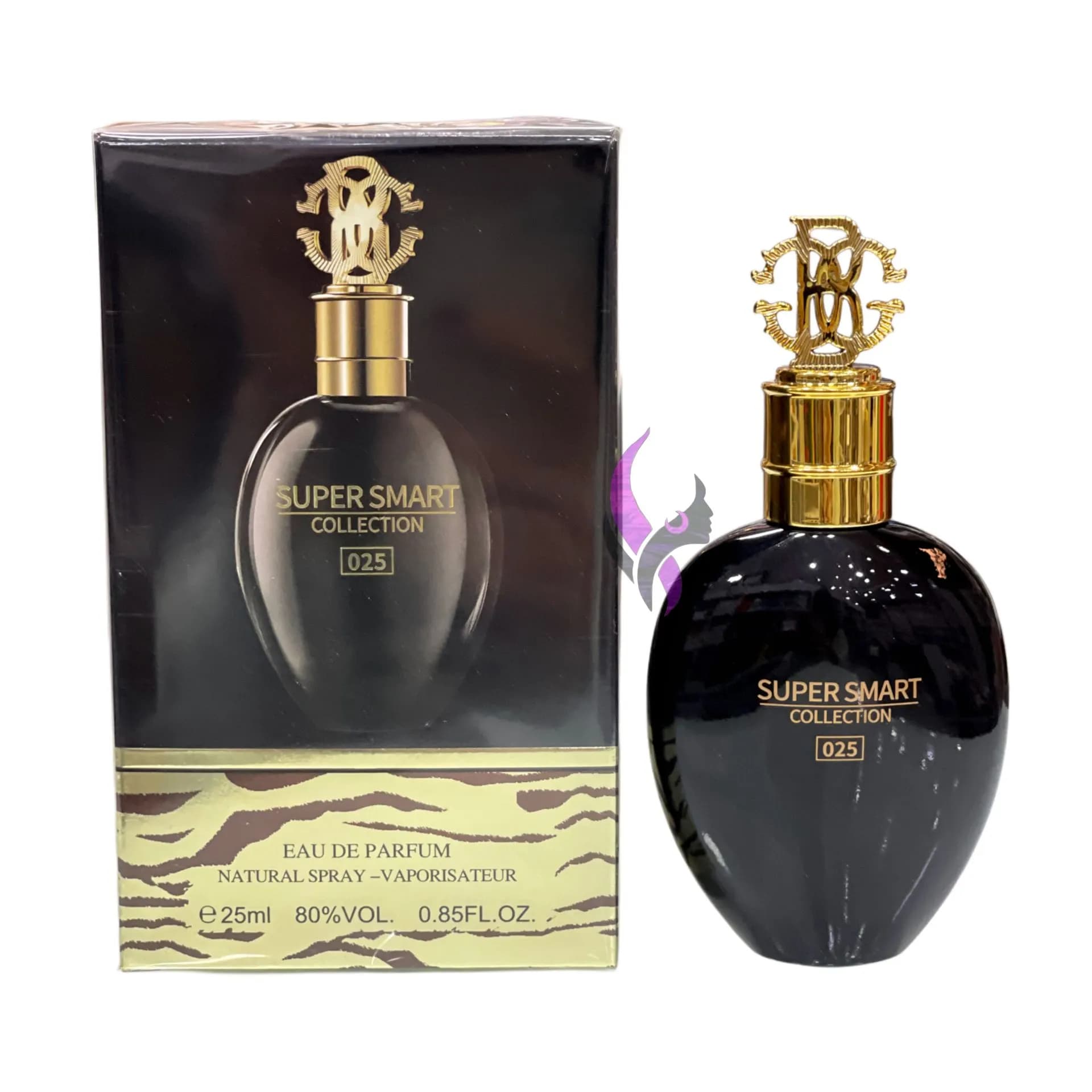 ادکلن روبرتو کاوالی مشکی مینی کد025 سوپر اسمارت Roberto Cavalli