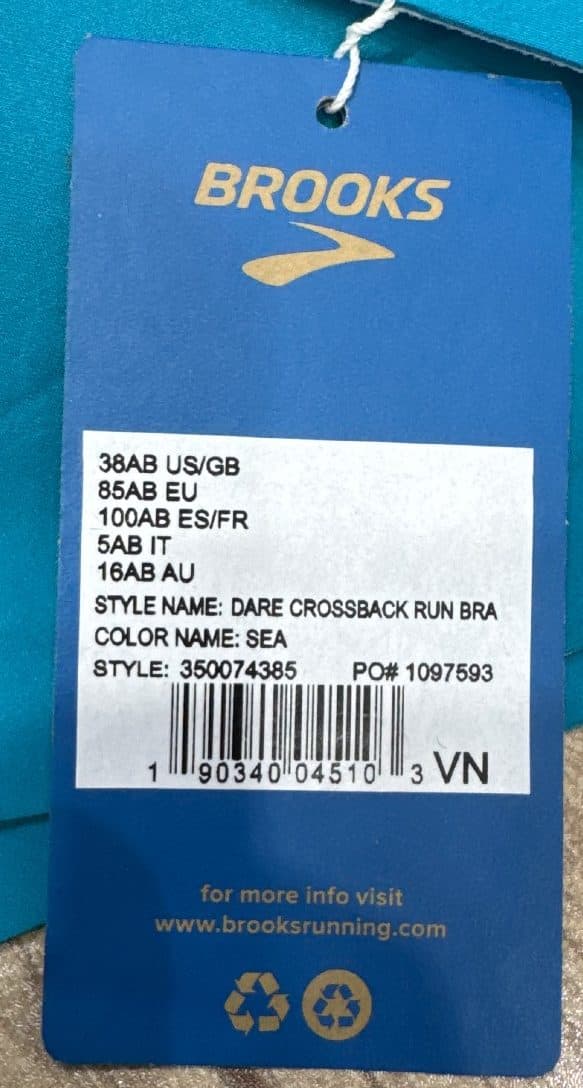 نیم تنه ورزشی زنانه بروکس Brooks DARE CROSSBACK Run bra — تصویر ۴
