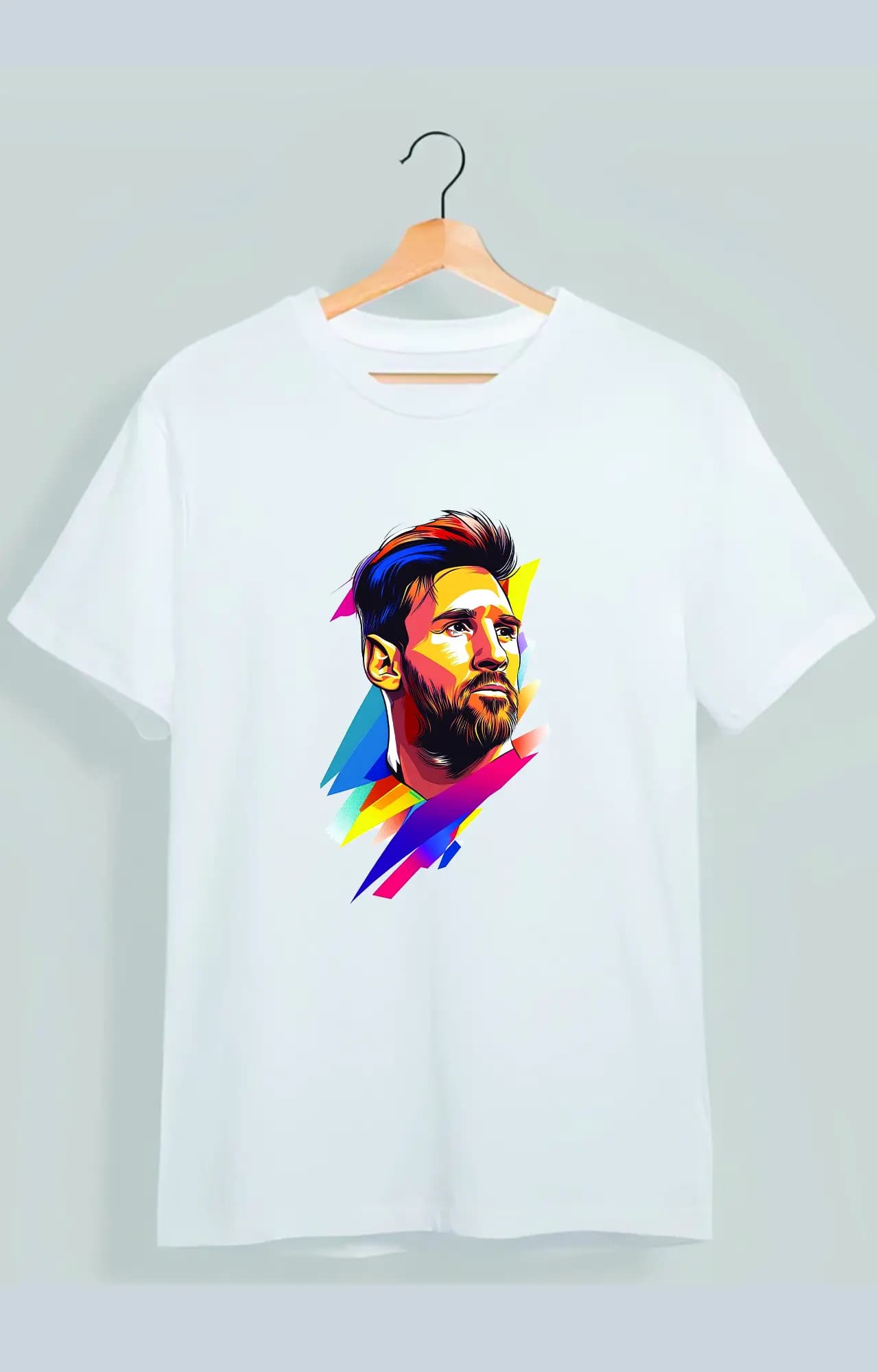 تیشرت اسپان طرح مسی messi کد 4294