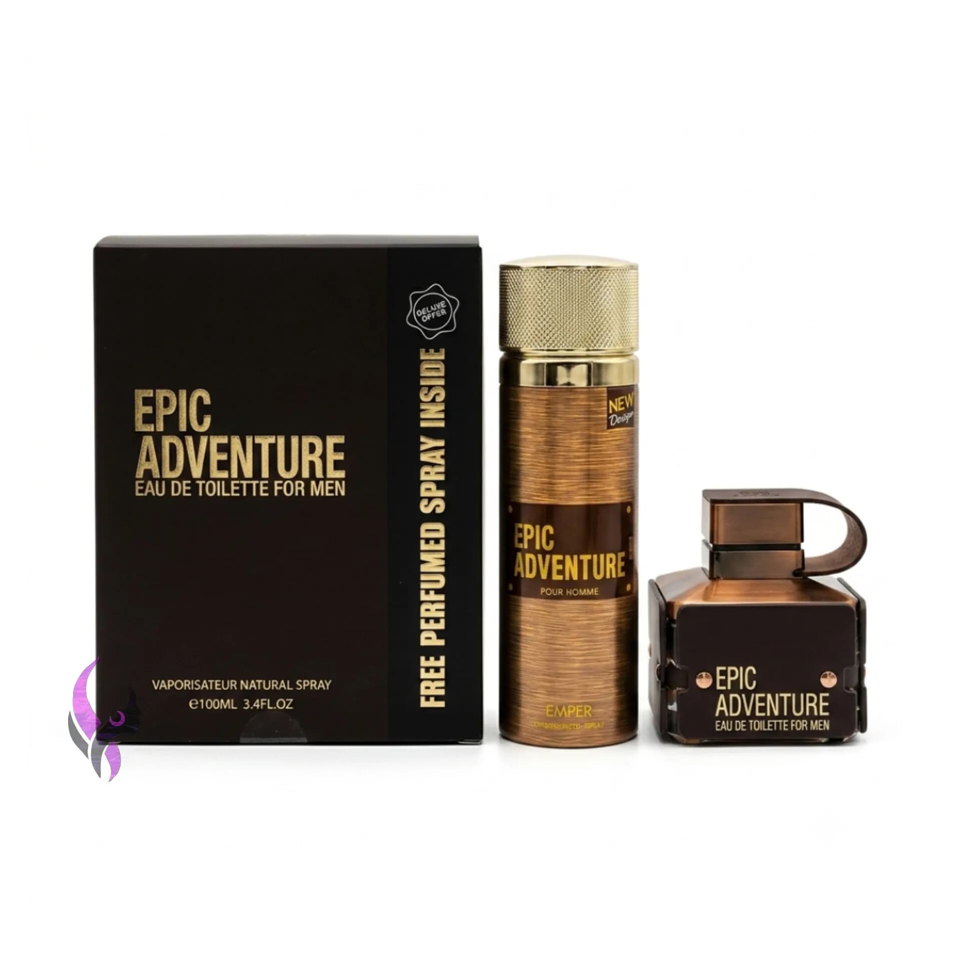 ادکلن امپر اپیک ادونچر همراه با اسپری 200 میل Emper Epic Adventure