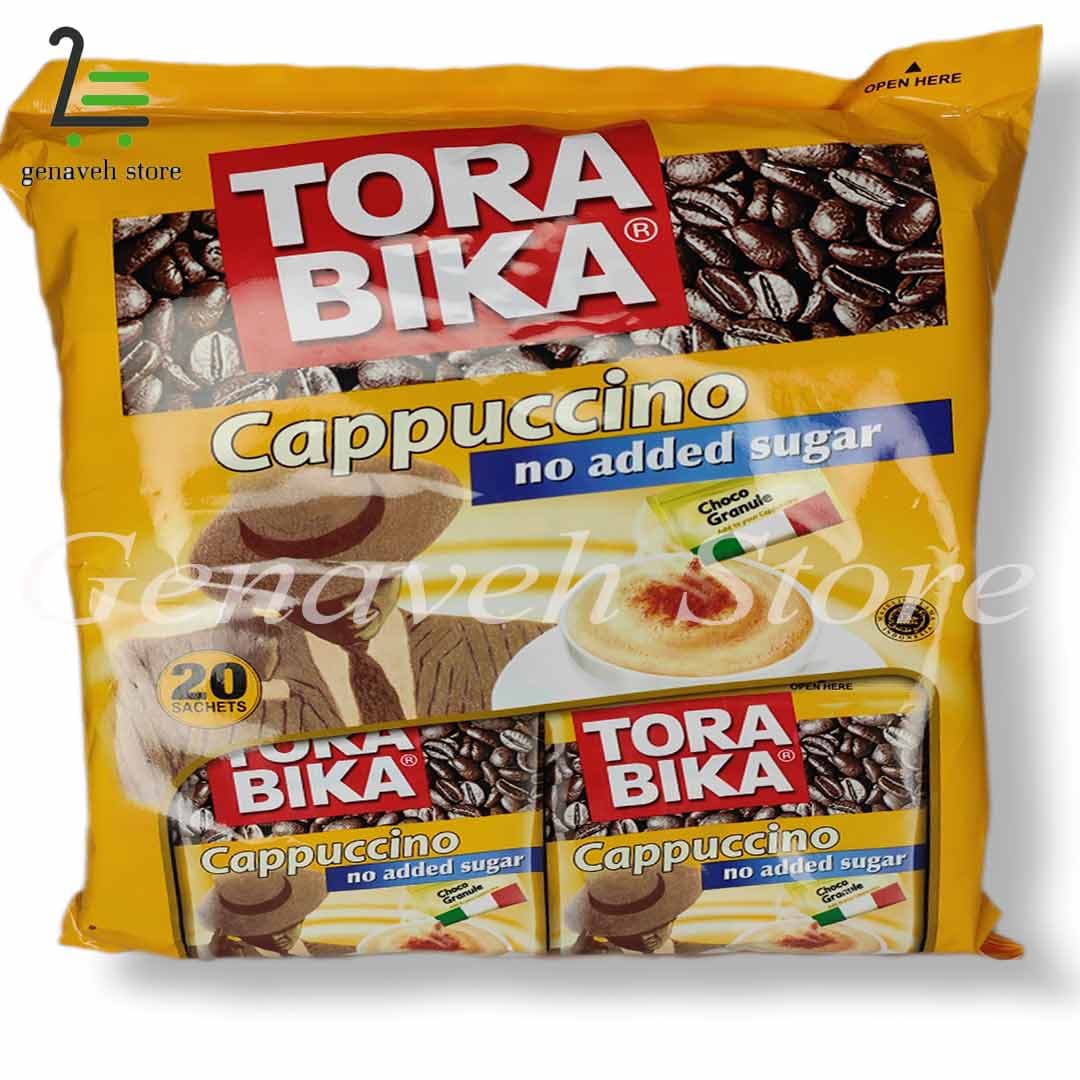 کاپوچینو تورابیکا رژیمی بسته 20 عددی — تصویر ۳