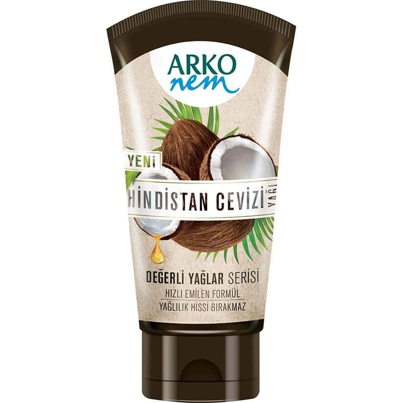 کرم مرطوب کننده آرکو نم ARKO NEM حاوی روغن نارگیل حجم 60 میل — تصویر ۵
