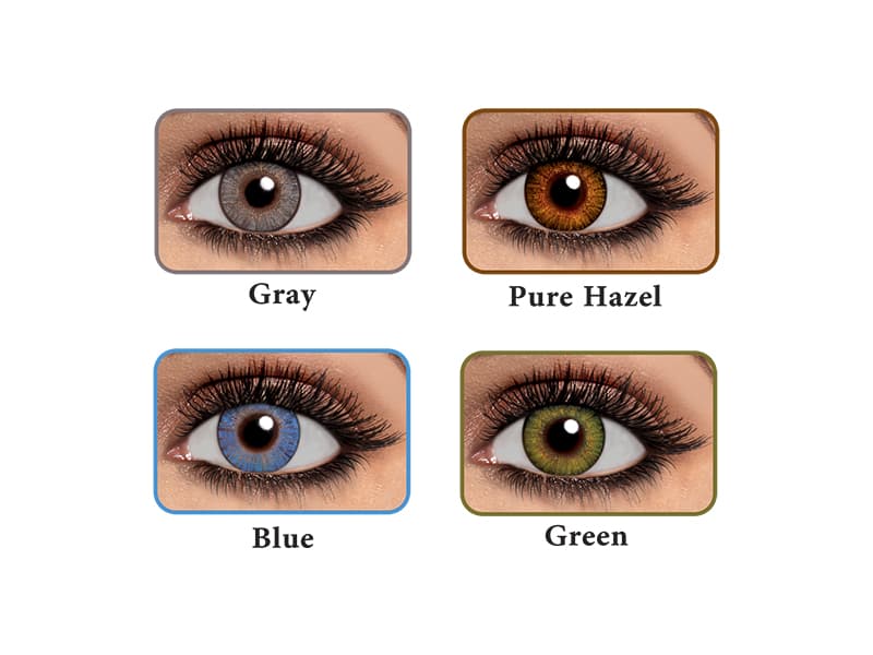 لنز فرشلوک روزانه طوسیfreshlook gray — تصویر ۲