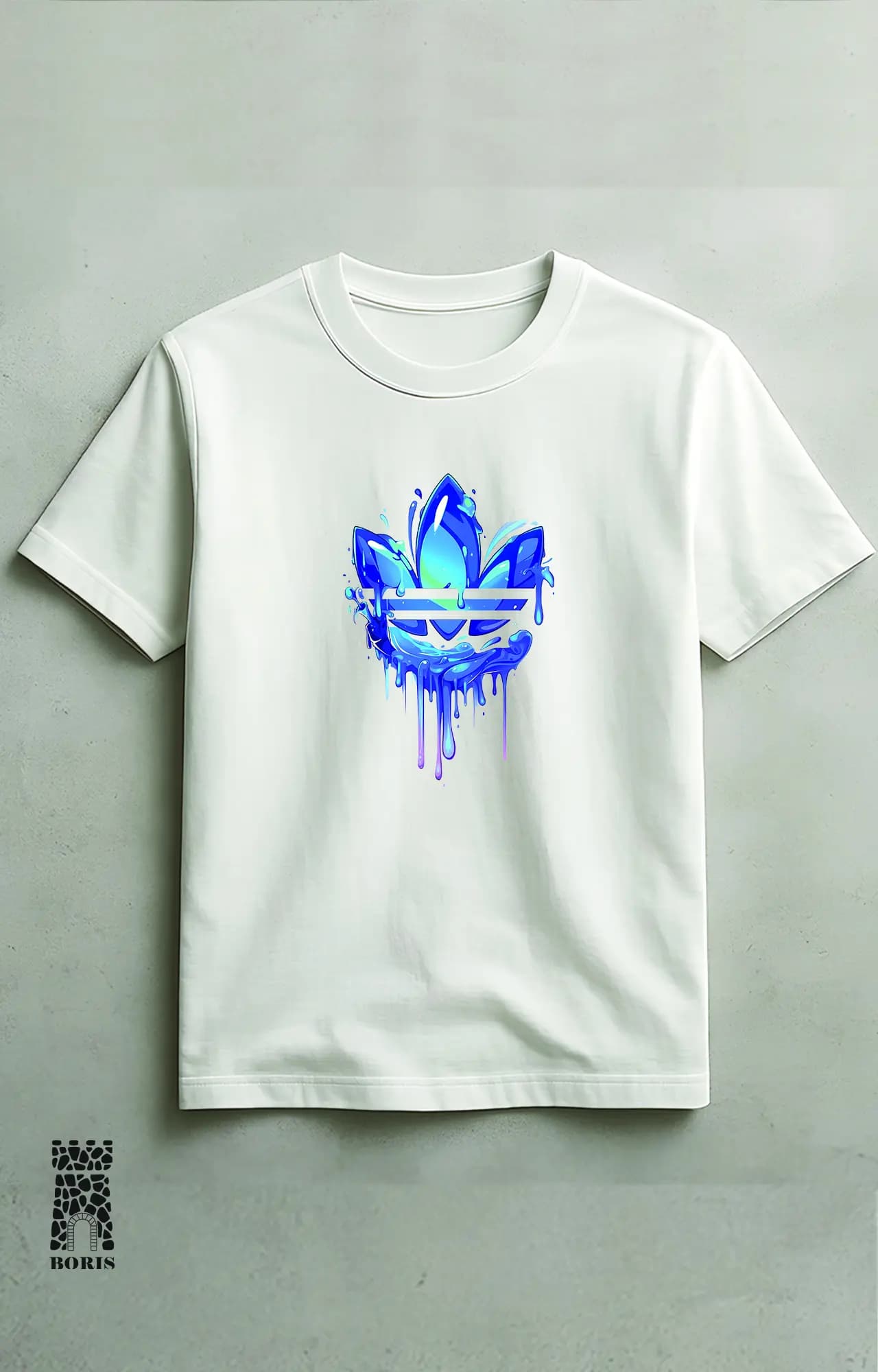 تیشرت باکسی ماکان طرح آدیداس adidas کد 4177